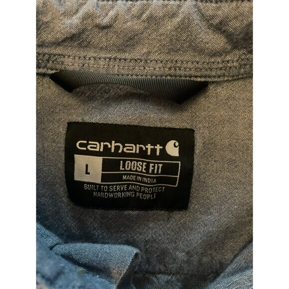 Carhartt Loose Fit Short Sleeve Button Down Shirt - Picture 5 of 9
